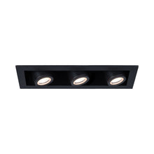 Load image into Gallery viewer, Silo Multiples 3 Light LED Recessed Trim.