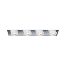 Load image into Gallery viewer, Silo Multiples 4 Light LED Recessed Trim in White (Trimless).
