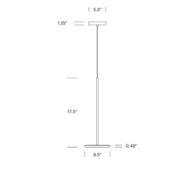 Load image into Gallery viewer, Sky Solo LED Mini Pendant Light - line drawing.