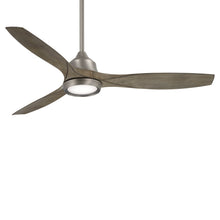 Load image into Gallery viewer, Skyhawk LED Ceiling Fan in Burnished Nickel.