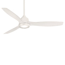 Load image into Gallery viewer, Skyhawk LED Ceiling Fan in Flat White.