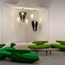 Load image into Gallery viewer, Aria LED Chandelier in exhibition.