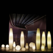 Load image into Gallery viewer, Cactus LED Floor Lamp in Detail.