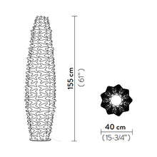 Load image into Gallery viewer, Cactus LED Floor Lamp - line drawing.