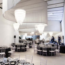 Load image into Gallery viewer, Ceremony LED Chandelier in restaurant.