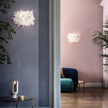 Load image into Gallery viewer, Clizia Mama Non Mama LED Flush Mount Ceiling Light in living room.