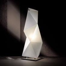 Load image into Gallery viewer, Diamond LED Table Lamp in Detail.