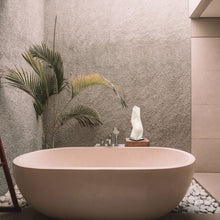 Load image into Gallery viewer, Diamond LED Table Lamp in bathroom.