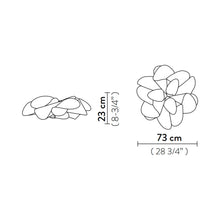 Load image into Gallery viewer, Etoile LED Ceiling / Wall Light - line drawing.