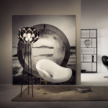 Load image into Gallery viewer, Flora LED Floor Lamp in living room.