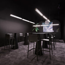 Load image into Gallery viewer, Hugo 24V Architectural LED Linear Suspension Light in dining room.
