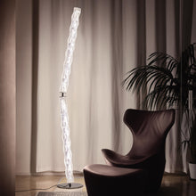 Load image into Gallery viewer, Hugo LED Floor Lamp in bedroom.