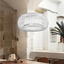Load image into Gallery viewer, Kalatos LED Pendant Light in bed room.