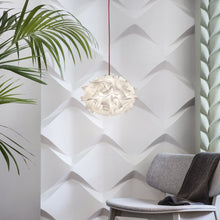 Load image into Gallery viewer, Veli Mini Single Couture LED Pendant Light in living room.