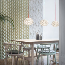 Load image into Gallery viewer, Veli Mini Single Couture LED Pendant Light in living room.