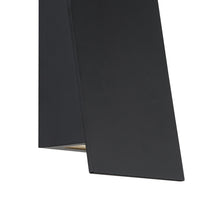 Load image into Gallery viewer, Slant Outdoor LED Wall Light in Detail.