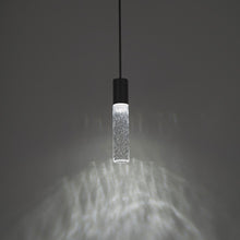 Load image into Gallery viewer, Sleek Outdoor LED Pendant Light in Detail.