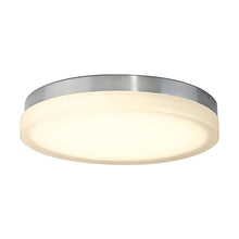 Load image into Gallery viewer, Slice LED Flush Mount Ceiling Light in Brushed Nickel/Large/2700K.