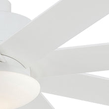 Load image into Gallery viewer, Slipstream Outdoor LED Ceiling Fan in Detail.