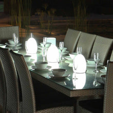 Load image into Gallery viewer, Egg Bluetooth Outdoor LED Lamp in Outside Area.