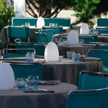 Load image into Gallery viewer, Egg Bluetooth Outdoor LED Lamp in restaurant.