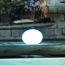 Load image into Gallery viewer, Flatball Floating Bluetooth Outdoor LED Lamp.