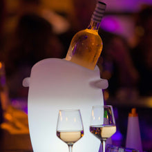 Load image into Gallery viewer, Fresh Bluetooth LED Champagne Cooler in Detail.