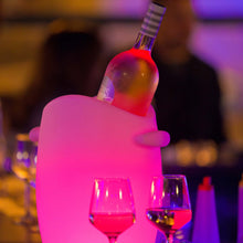 Load image into Gallery viewer, Fresh Bluetooth LED Champagne Cooler in Detail.