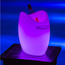 Load image into Gallery viewer, Fresh Bluetooth LED Champagne Cooler in Detail.