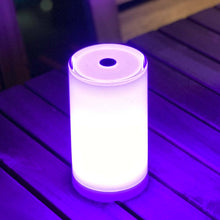 Load image into Gallery viewer, Hokare Tub Bluetooth LED Table Lamp in Detail.
