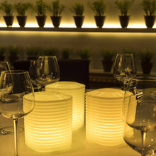 Load image into Gallery viewer, Lantern Bluetooth Outdoor LED Lamp in Detail.