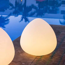 Load image into Gallery viewer, Rock Bluetooth Outdoor LED Table Lamp in 12-Inch.