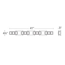 Load image into Gallery viewer, Sofia LED Bath Vanity Light- line drawing.
