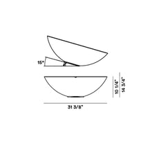 Load image into Gallery viewer, Solar Outdoor Floor Lamp - line drawing.