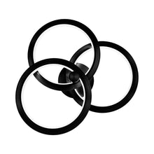 Load image into Gallery viewer, Solaris LED Pendant Light in Black.