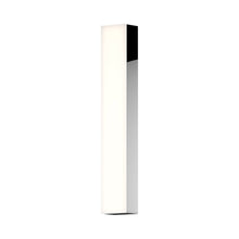 Load image into Gallery viewer, Solid Glass LED Bath Vanity Light in Polished Chrome/Small.