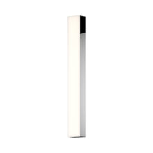 Load image into Gallery viewer, Solid Glass LED Bath Vanity Light in Polished Chrome/Medium.