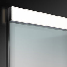 Load image into Gallery viewer, Solid Glass LED Bath Vanity Light in Detail.