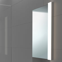 Load image into Gallery viewer, Solid Glass LED Bath Vanity Light in Detail.