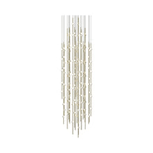 Load image into Gallery viewer, Constellation® Andromeda Round LED Pendant Light in Satin Brass/White (156-Light).