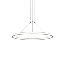 Load image into Gallery viewer, Luna™ LED Pendant Light in Bright Satin Aluminum (36-Inch).