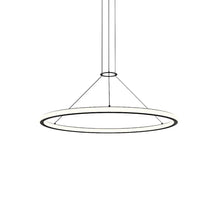 Load image into Gallery viewer, Luna™ LED Pendant Light in Satin Black (36-Inch).