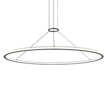Load image into Gallery viewer, Luna™ LED Pendant Light in Satin Black (60-Inch).