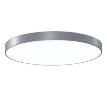 Load image into Gallery viewer, Pi LED Flush Mount Ceiling Light in Bright Satin Aluminum (30-Inch).