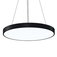 Load image into Gallery viewer, Pi LED Pendant Light in Satin Black (29.5-Inch).