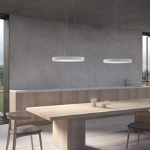 Load image into Gallery viewer, Pi LED Pendant Light in dining room.