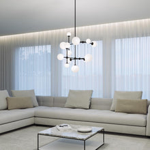 Load image into Gallery viewer, Sabon™ LED Pendant Light in living room.