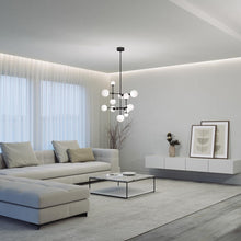Load image into Gallery viewer, Sabon™ LED Pendant Light in living room.