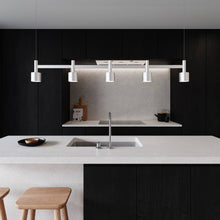 Load image into Gallery viewer, Systema Staccato™ LED Multi Light Pendant Light in dining room.