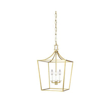 Load image into Gallery viewer, Southold Chandelier in Brass.